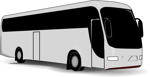 Abu-abu bus gambar